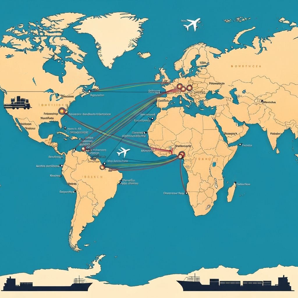 Global logistics network